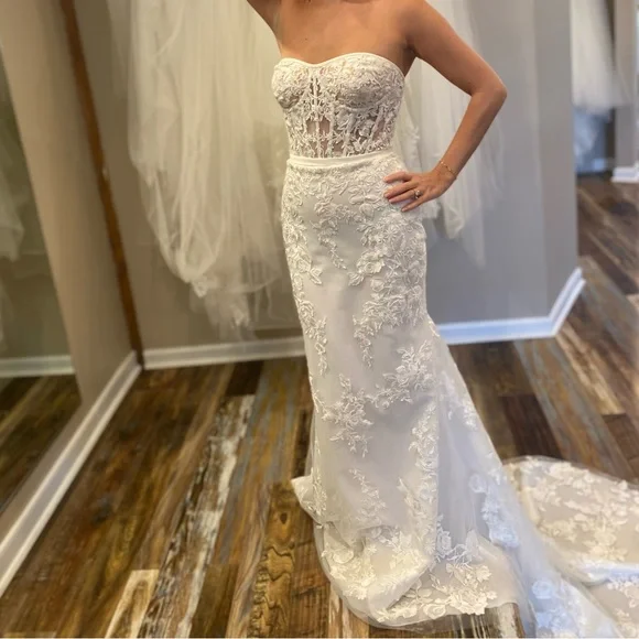 Vera Wang Dresses Vera Wang Bridal Wedding Gown Size Poshmark